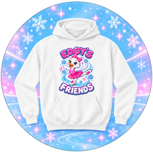 Edgy’s Friends Youth Hoodie Sweatshirt ⛸️💗