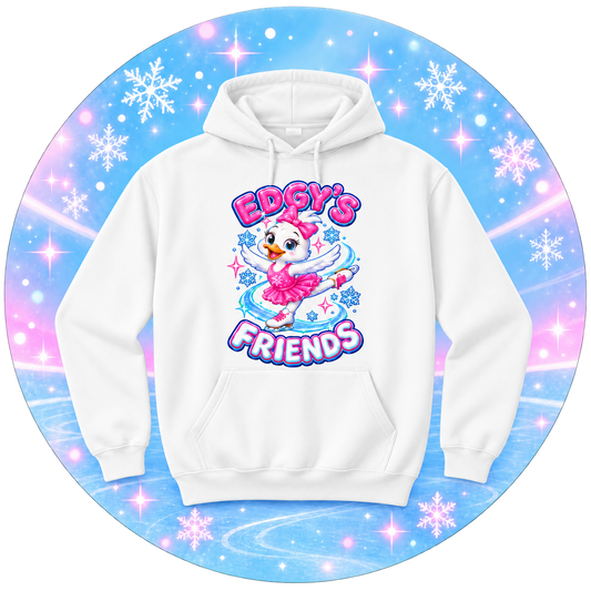 Edgy’s Friends Youth Hoodie Sweatshirt ⛸️💗