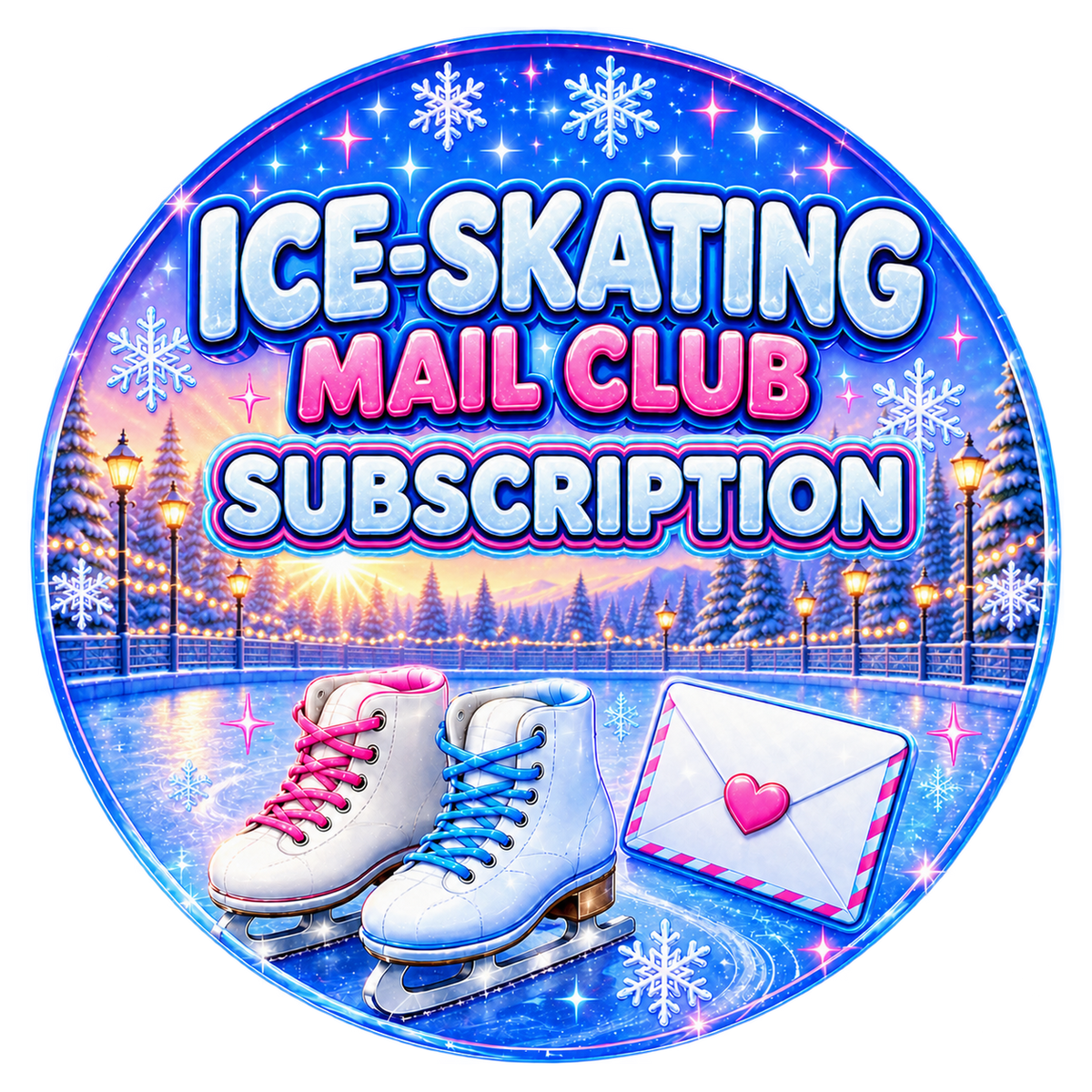 Ice Skating Mail Club Subscription